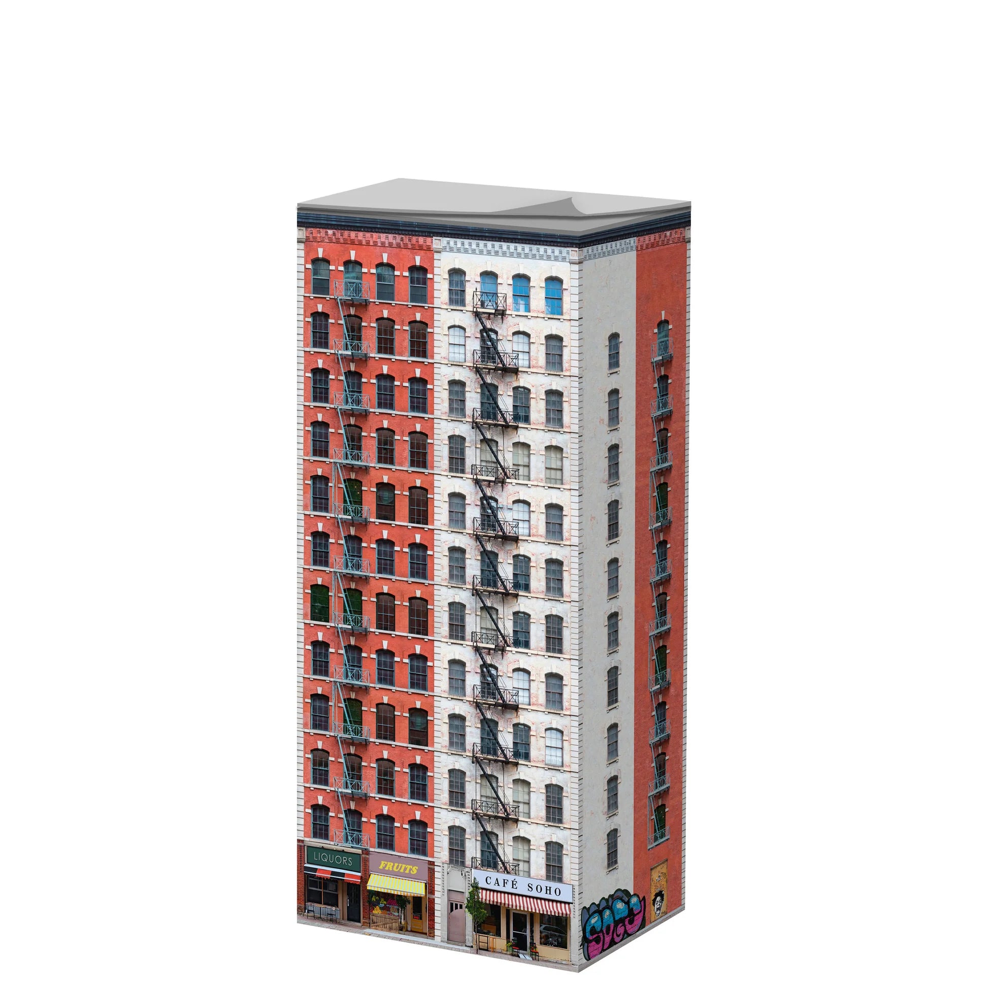 PAPERSCRAPER Notizblock TOWNHOUSE SOHO
